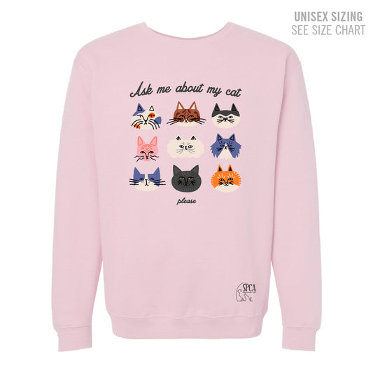 MH SPCA My Cat Crewneck Sweatshirt (SPCAT016/17-3340)