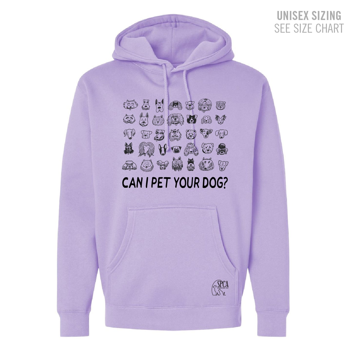 MH SPCA Dogs Unisex Heavyweight Hoodie (SPCAT009/17-IND4000)