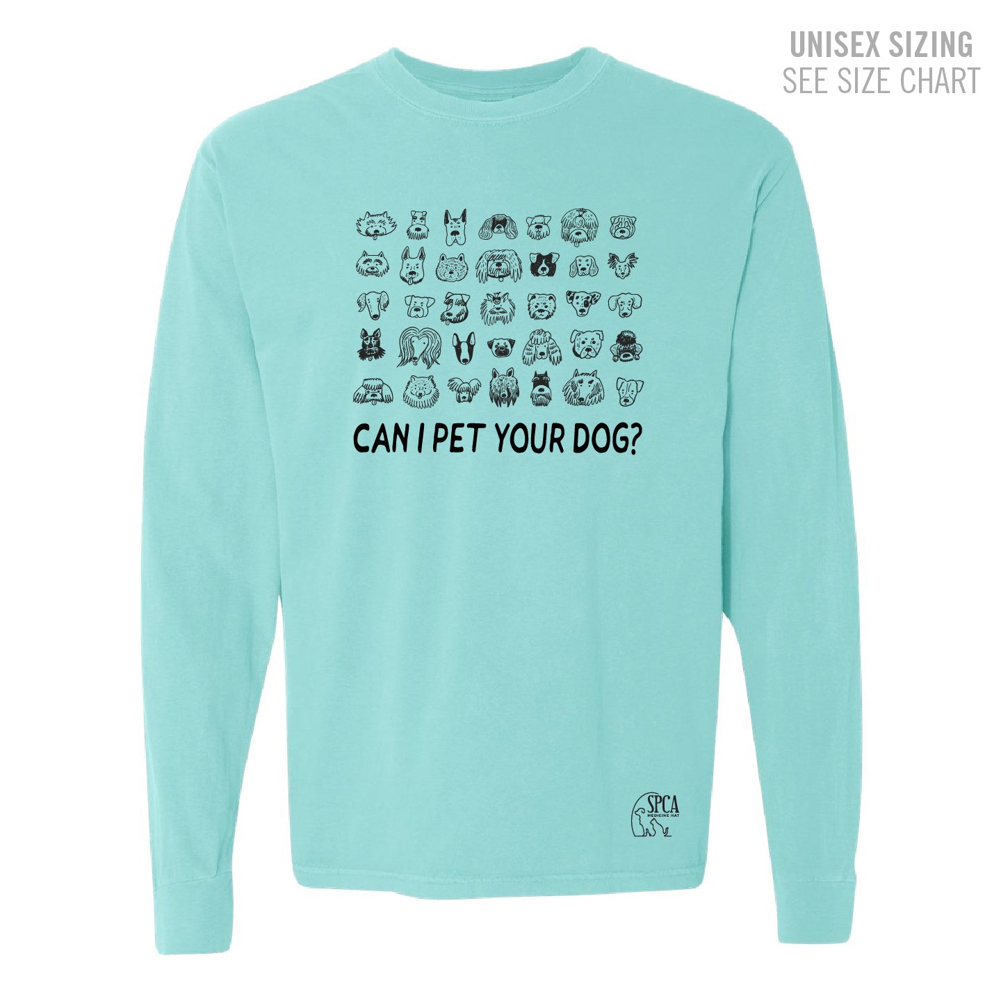 MH SPCA Dogs Unisex Longsleeve T-Shirt (SPCAT009/17-6014)