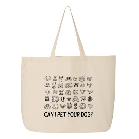 MH SPCA Dogs Jumbo Tote Bag - (SPCAT009-Q600)