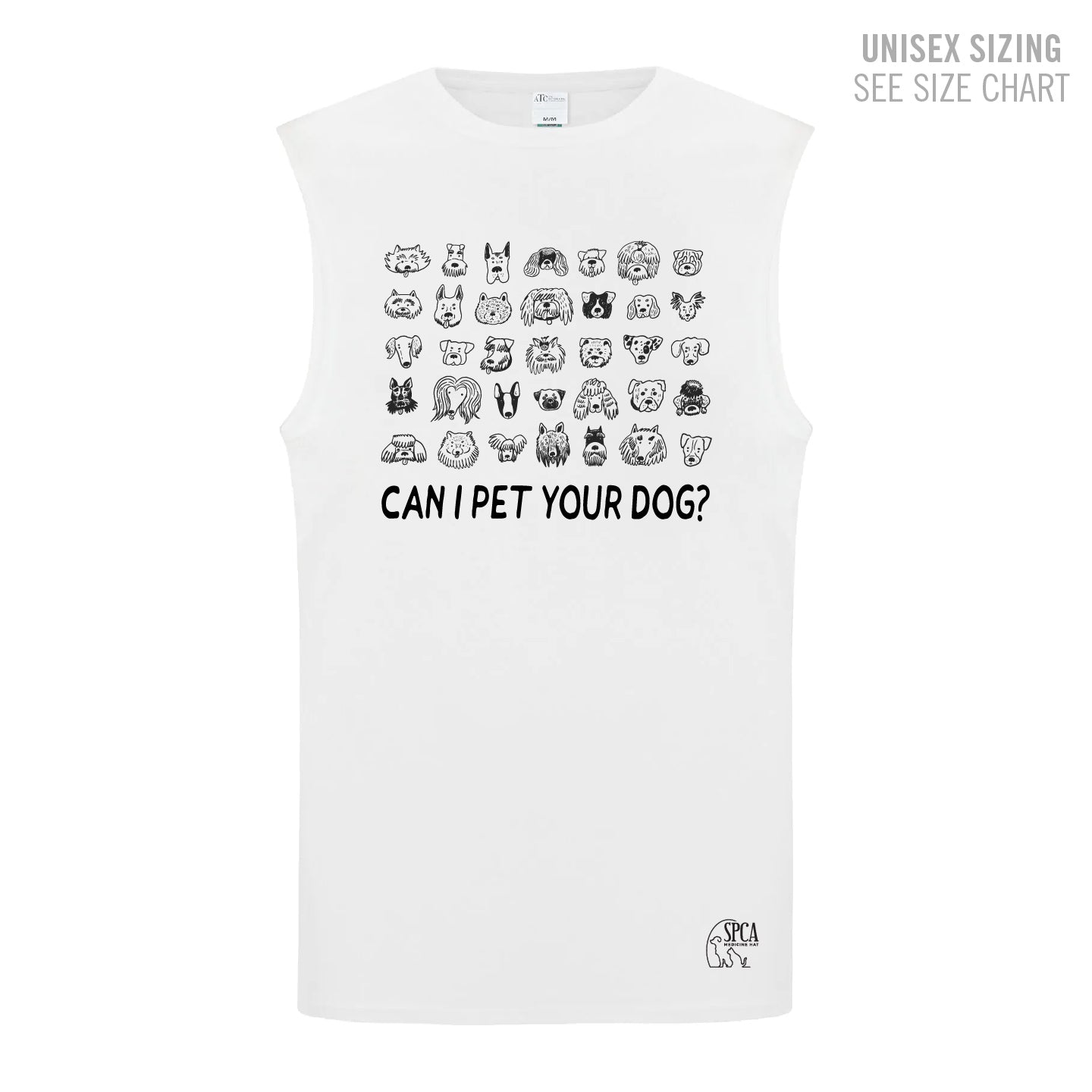 MH SPCA Dogs Unisex Sleeveless T-Shirt (SPCAT009-ATC1002)
