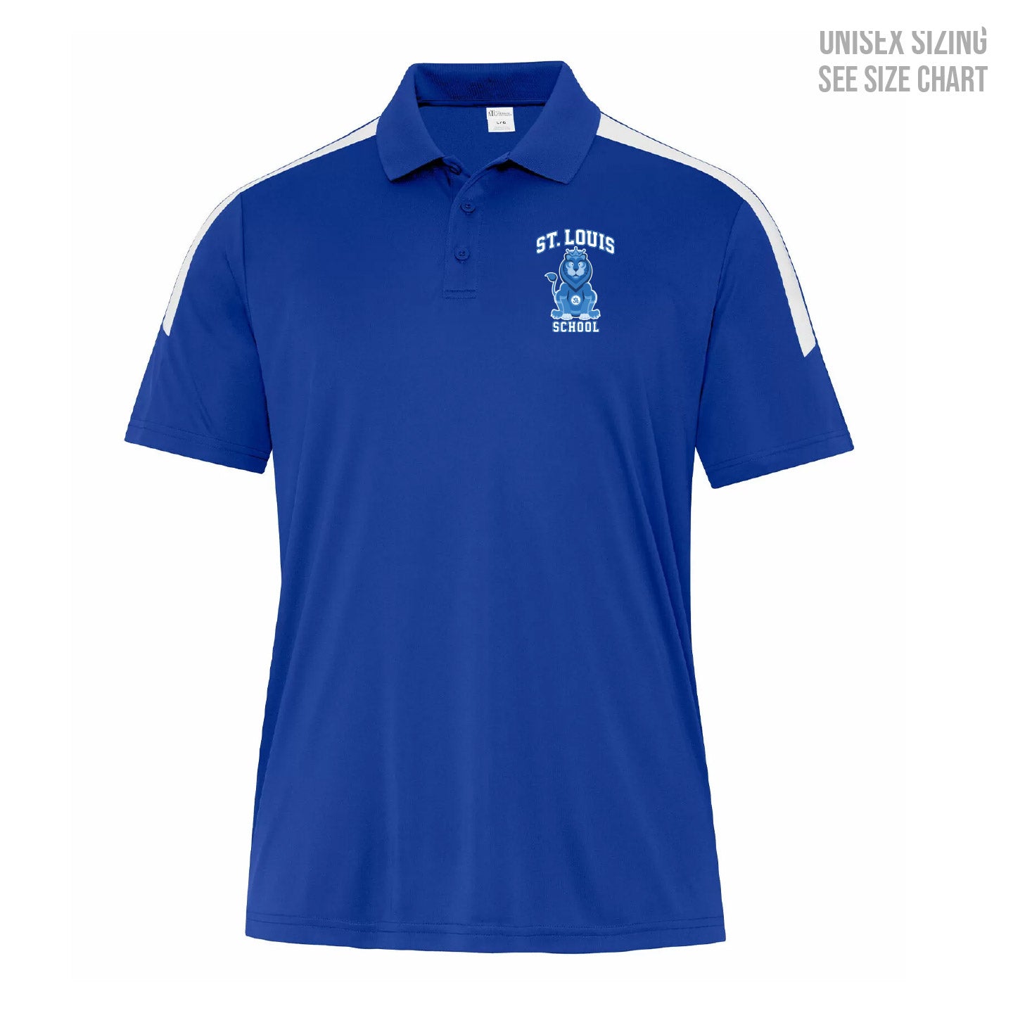 St. Louis School ADULT Performance Polo Shirt (STLST003-S3560)