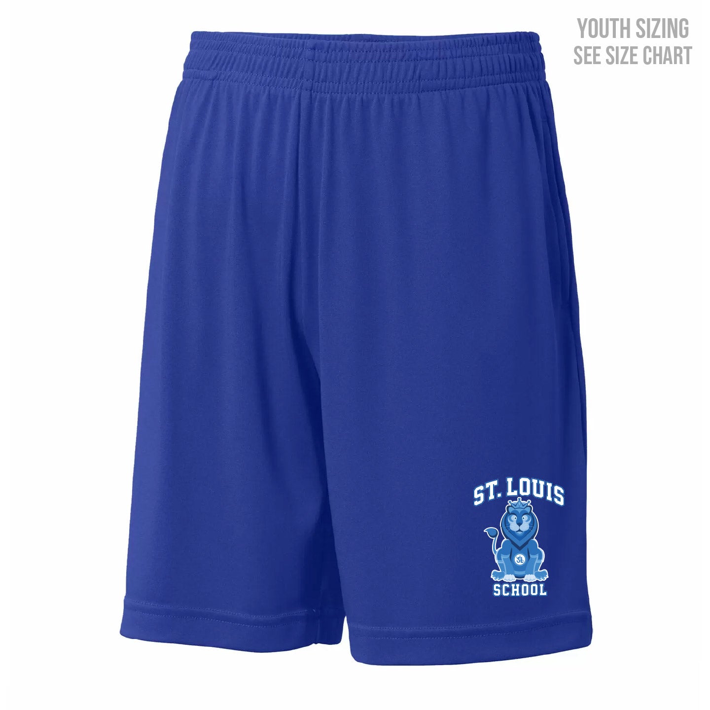 St. Louis School YOUTH Pocketed Sport Shorts (STLST003-Y357P)