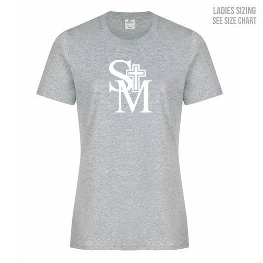 St. Michael's School LADIES T-Shirt (SMST002-ATC2000L)