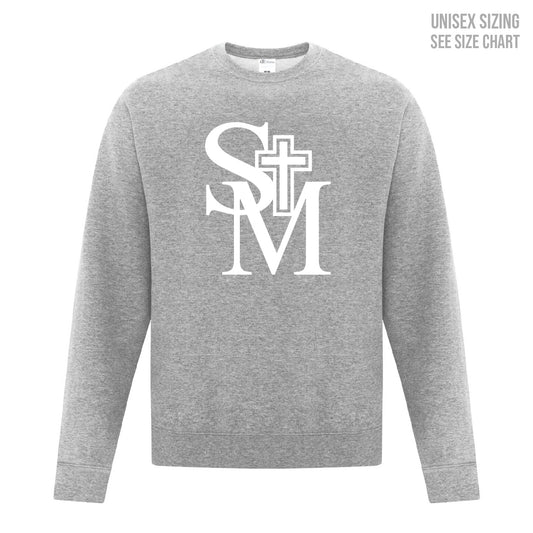 St. Michael's School ADULT Crewneck Sweatshirt (SMST001-F2400)