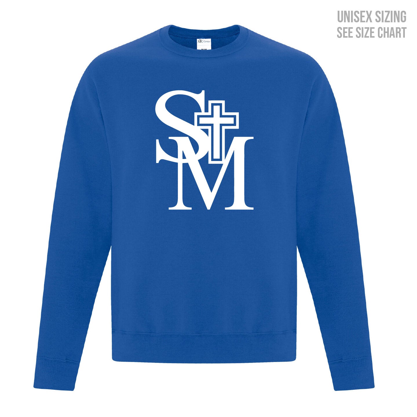 St. Michael's School ADULT Crewneck Sweatshirt (SMST001-F2400)