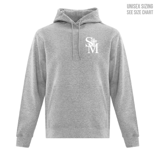 St. Michael's School ADULT Small Logo Pullover Hoodie (SMST003-F2500)