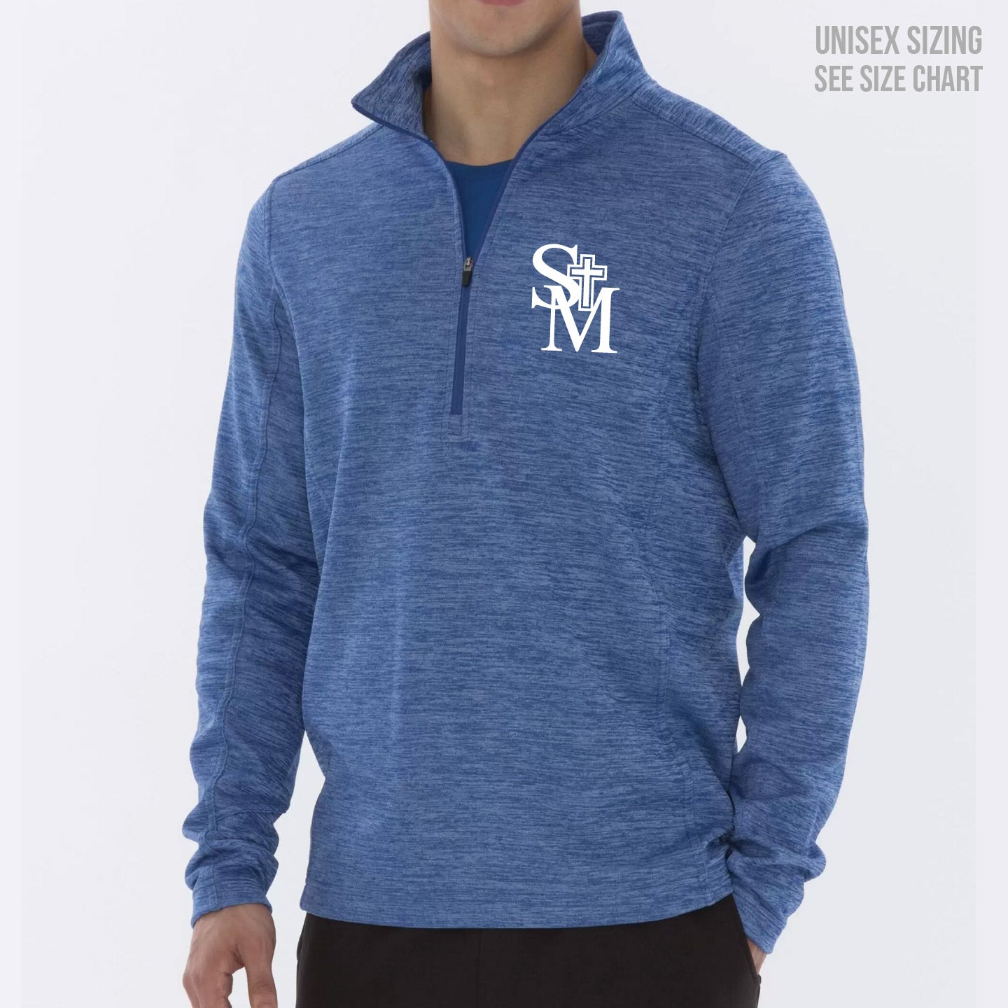 St. Michael's School ADULT Performance Pullover (SMST003-F2022)