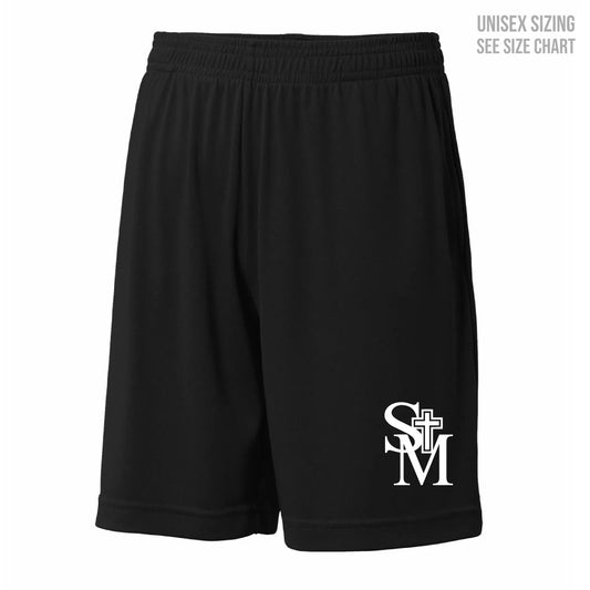 St. Michael's School ADULT Pocketed Sport Shorts (SMST003-S357P)
