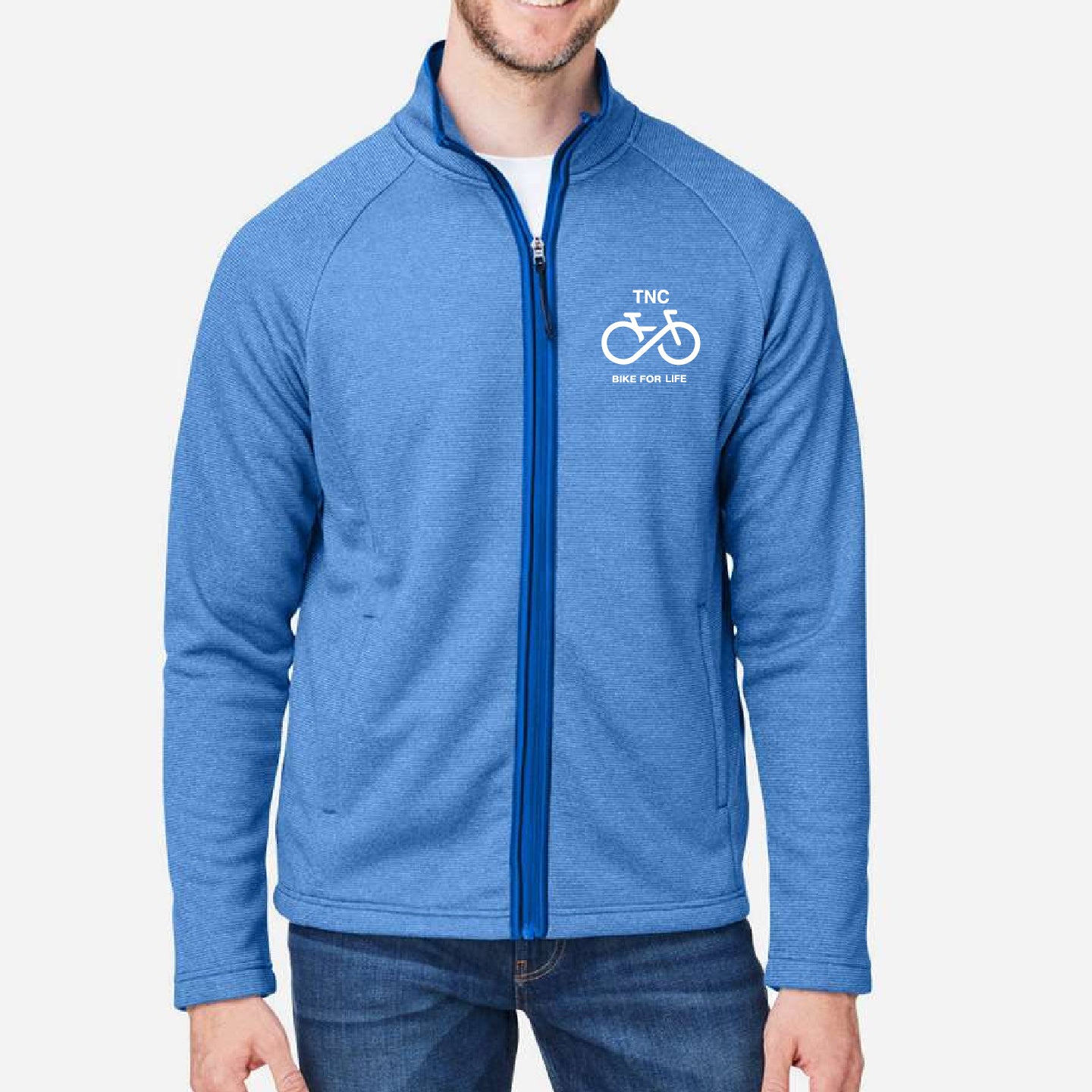 TNC Unisex Heather Full Zip Jacket (TNCT002-CE72)