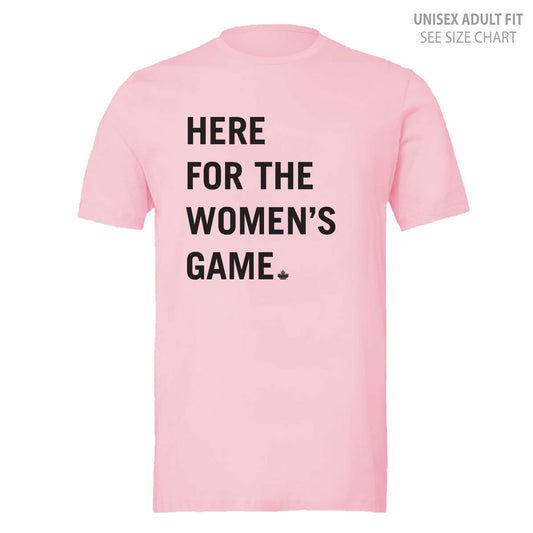 Women's Para Hockey Type Design UNISEX Ringspun T-Shirt (WPHT006-3001)