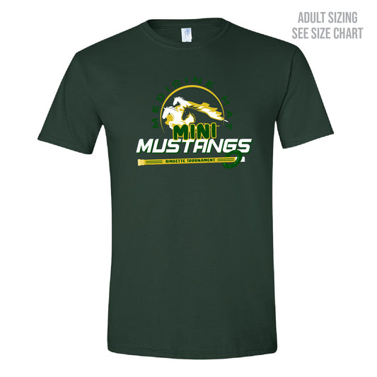 Mini Mustangs ADULT T-Shirt (MMHRAT002-64000)