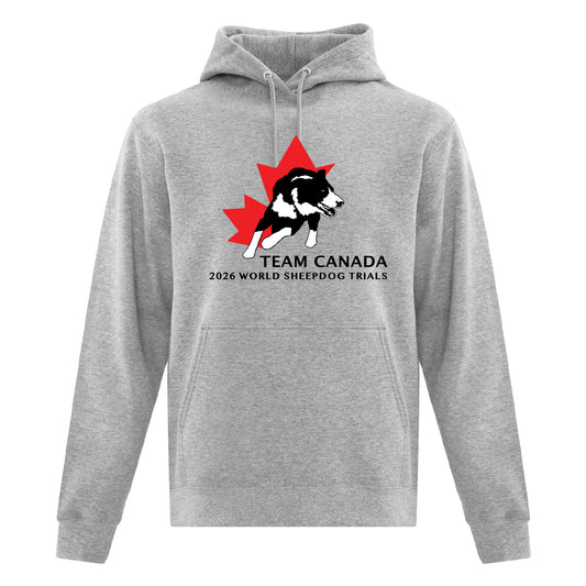 Sheepdog Trials Large Print Unisex Pullover Hoodie (SDTT004-ATCF2500)