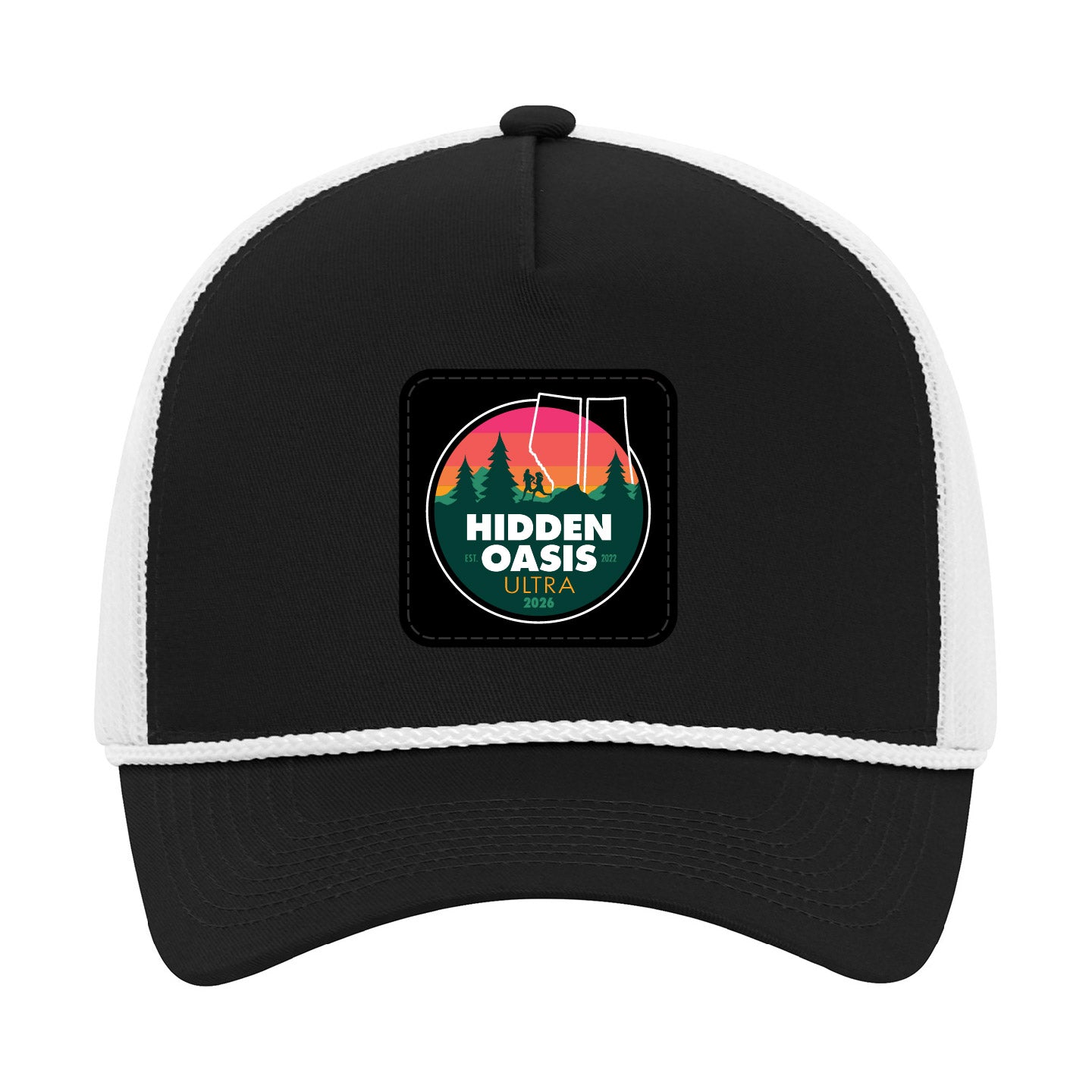 Hidden Oasis Snapback Rope Patched Hat (HOT005BP2-C1343)