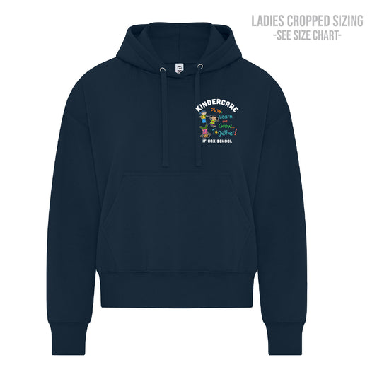 Kindercare LADIES Cropped Hoodie (KINDT004-KOI2250L)