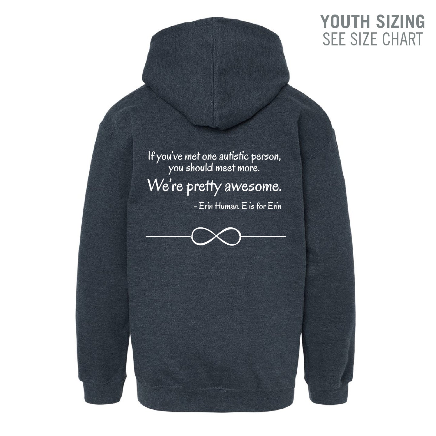 MH Autism YOUTH Pullover Hoodie (MHAST005/006-3322)