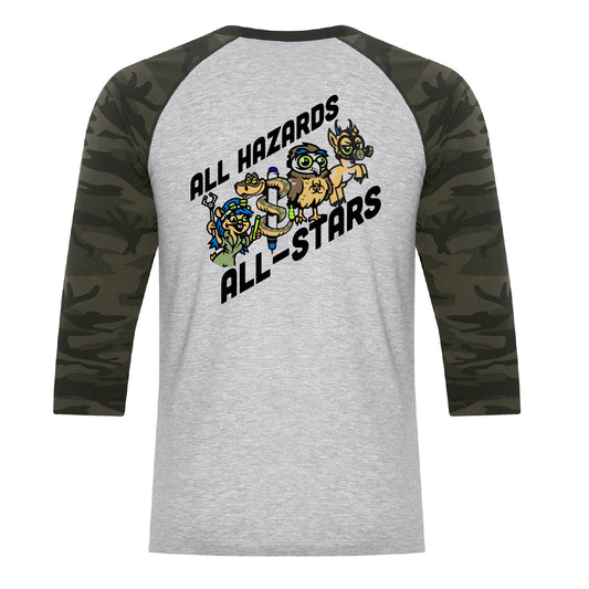 All Hazards Unisex Baseball Tee (HAZT001/002-ATC0822)