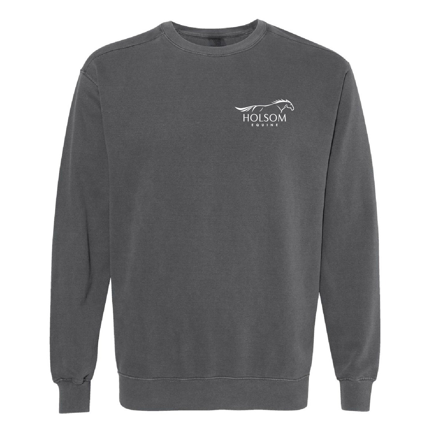 Holsom Equine UNISEX LC Pigment Dyed Retro Crewneck (HEQT001-1566)