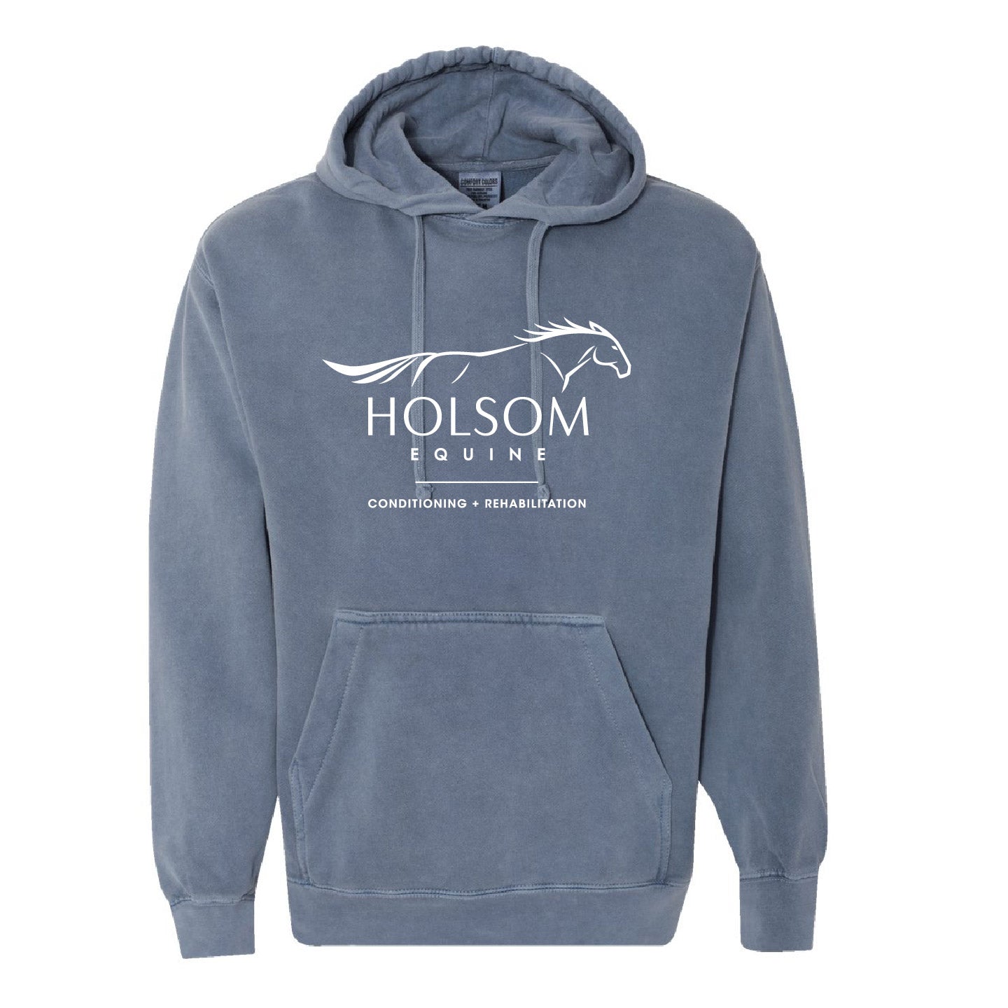 Holsom Equine Premium Pigment Dyed Unisex Hoodie (HEQT002-1567)