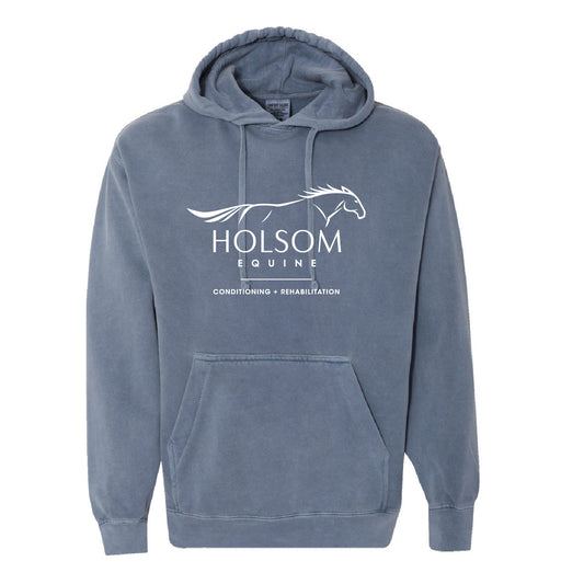 Holsom Equine Premium Pigment Dyed Unisex Hoodie (HEQT002-1567)