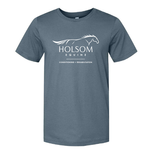 Holsom Equine Ringspun Unisex T-Shirt (HEQT002-64000)