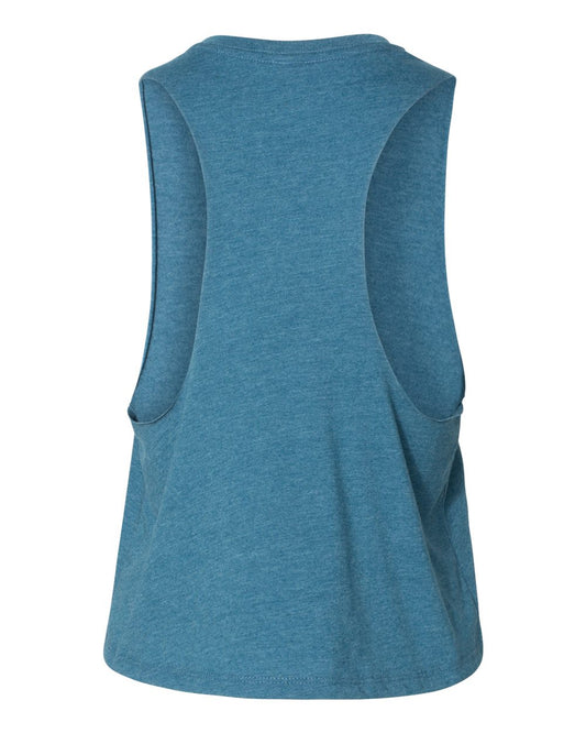 MH SPCA Helps Animals Ladies Cropped Racerback Tank (SPCAT002-6682)