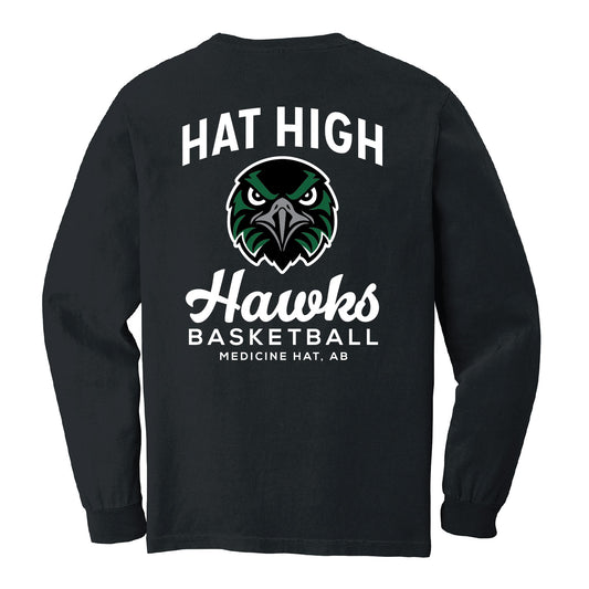 MHHS Basketball Retro Dyed Unisex Longsleeve T-Shirt (MHHSBB26T001/002-6014)