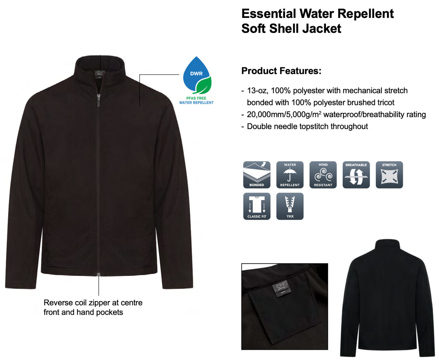 St. Michael's School YOUTH Lightweight Jacket (STMT003-Y7610)