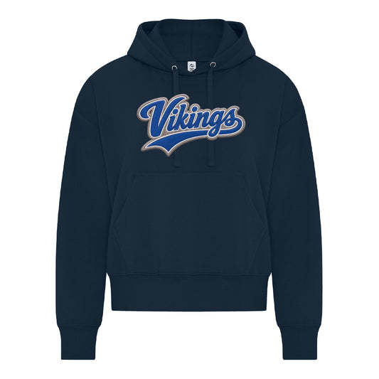 CHHS Staff Vikings LADIES Cropped Hoodie (CHSTFT002-KOI2250L)