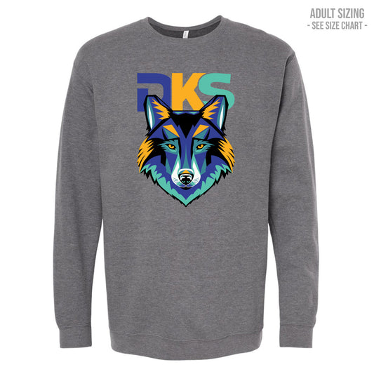 Dr. Ken Sauer Logo ADULT Crewneck Sweatshirt (DKST006-3340)