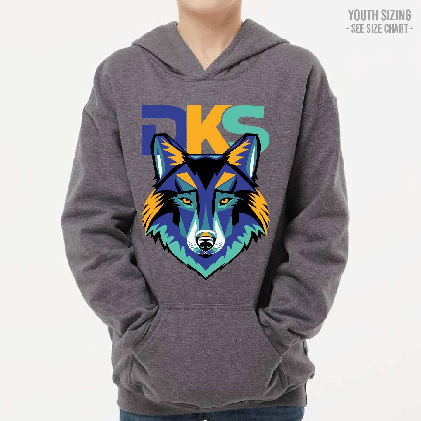 Dr. Ken Sauer Logo YOUTH Pullover Hoodie (DKST006-3322)