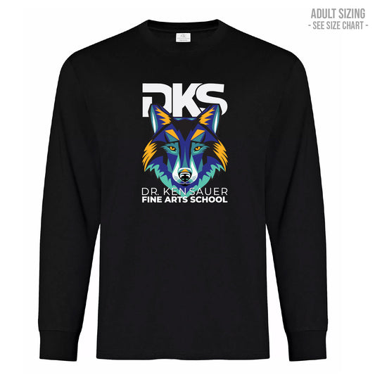 Dr. Ken Sauer Fine Arts ADULT Longsleeve T-Shirt (DKST007-ATC2015)