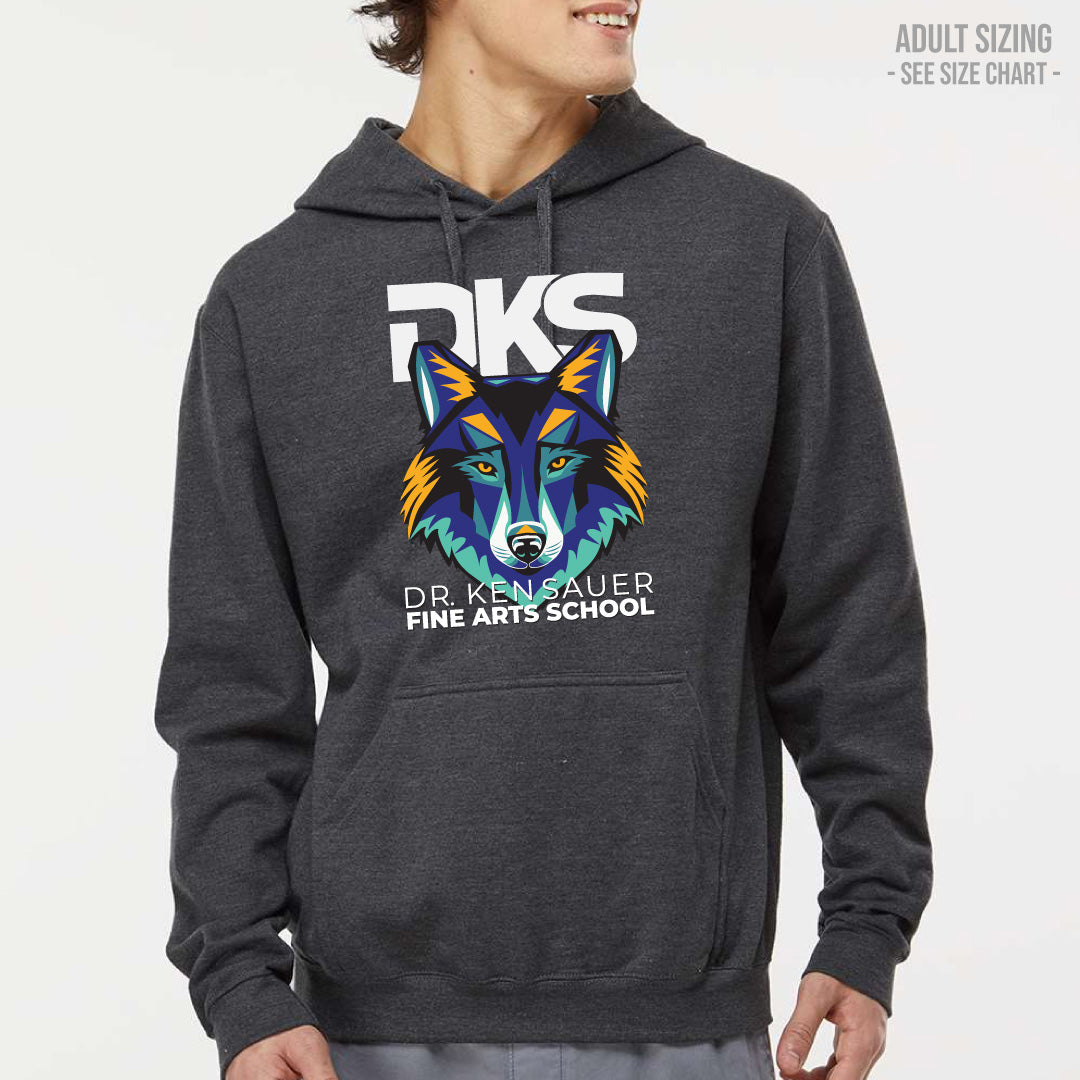 Dr. Ken Sauer Fine Arts ADULT Pullover Hoodie (DKST007-3320)