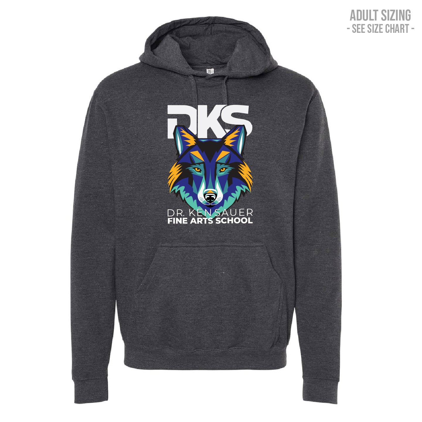 Dr. Ken Sauer Fine Arts ADULT Pullover Hoodie (DKST007-3320)