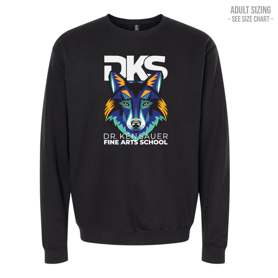 Dr. Ken Sauer Fine Arts ADULT Crewneck Sweatshirt (DKST007-3340)