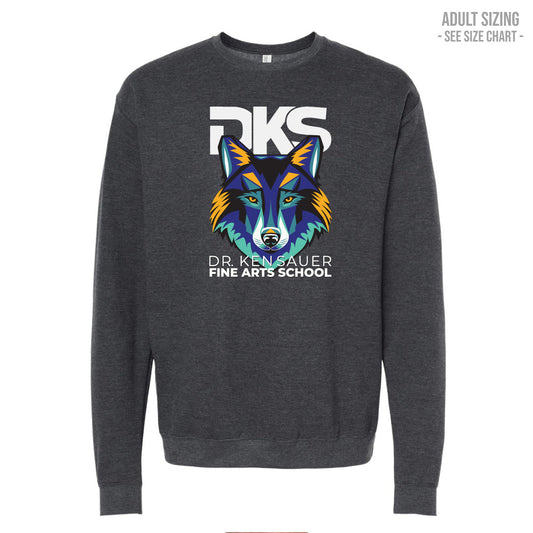 Dr. Ken Sauer Fine Arts ADULT Crewneck Sweatshirt (DKST007-3340)