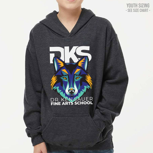Dr. Ken Sauer Fine Arts YOUTH Pullover Hoodie (DKST007-3322)