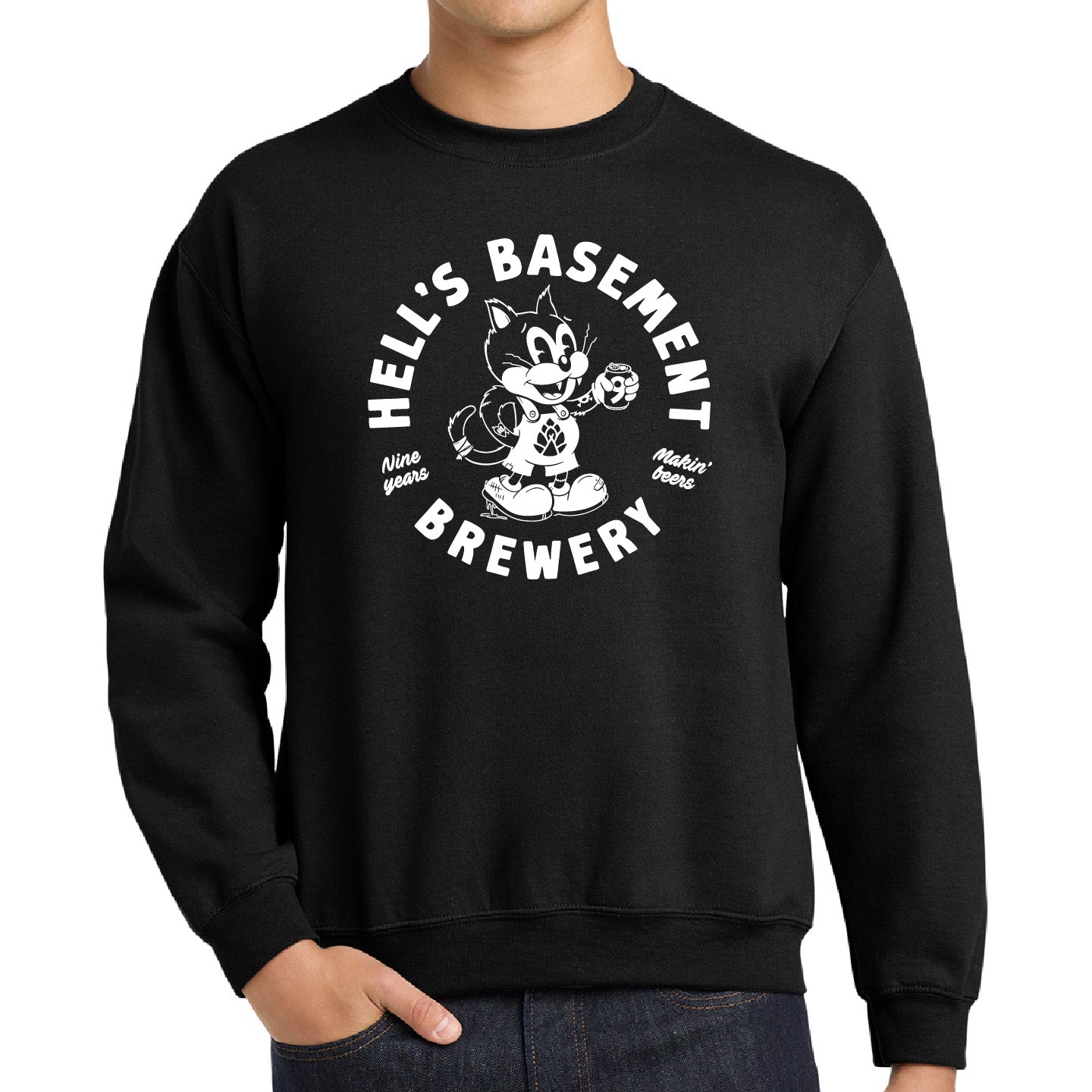 HBB Year 9 Unisex Crewneck Sweatshirt (HBBSYR9-F2400)