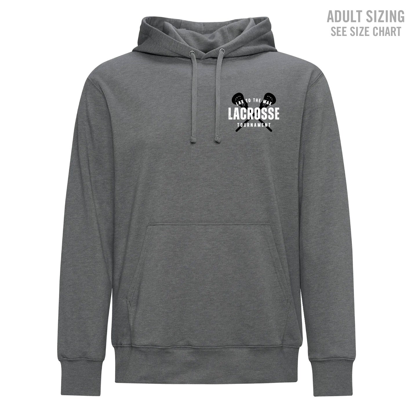 Lax to the Max ADULT Triblend Pullover Hoodie (LXMT004-KOI2055)