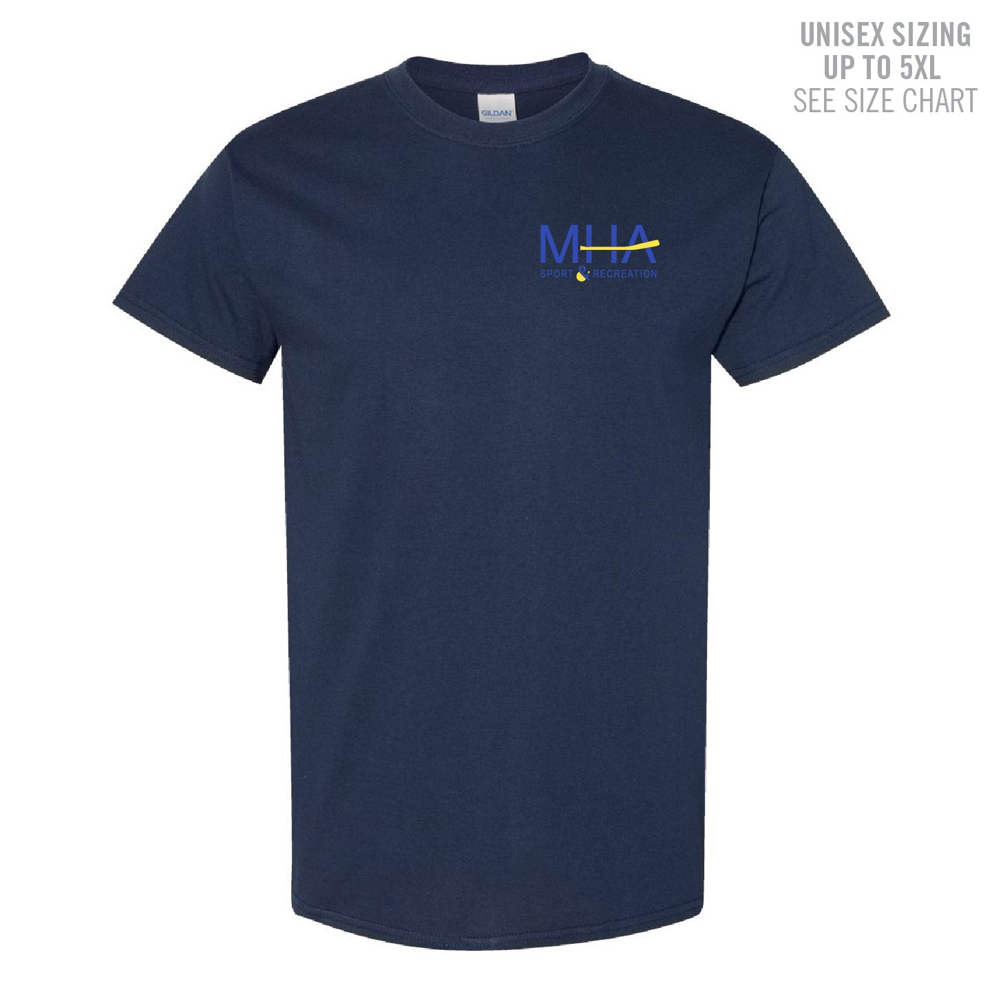 MHASR Logo Unisex T-Shirt (MHASRT003/4-5000)