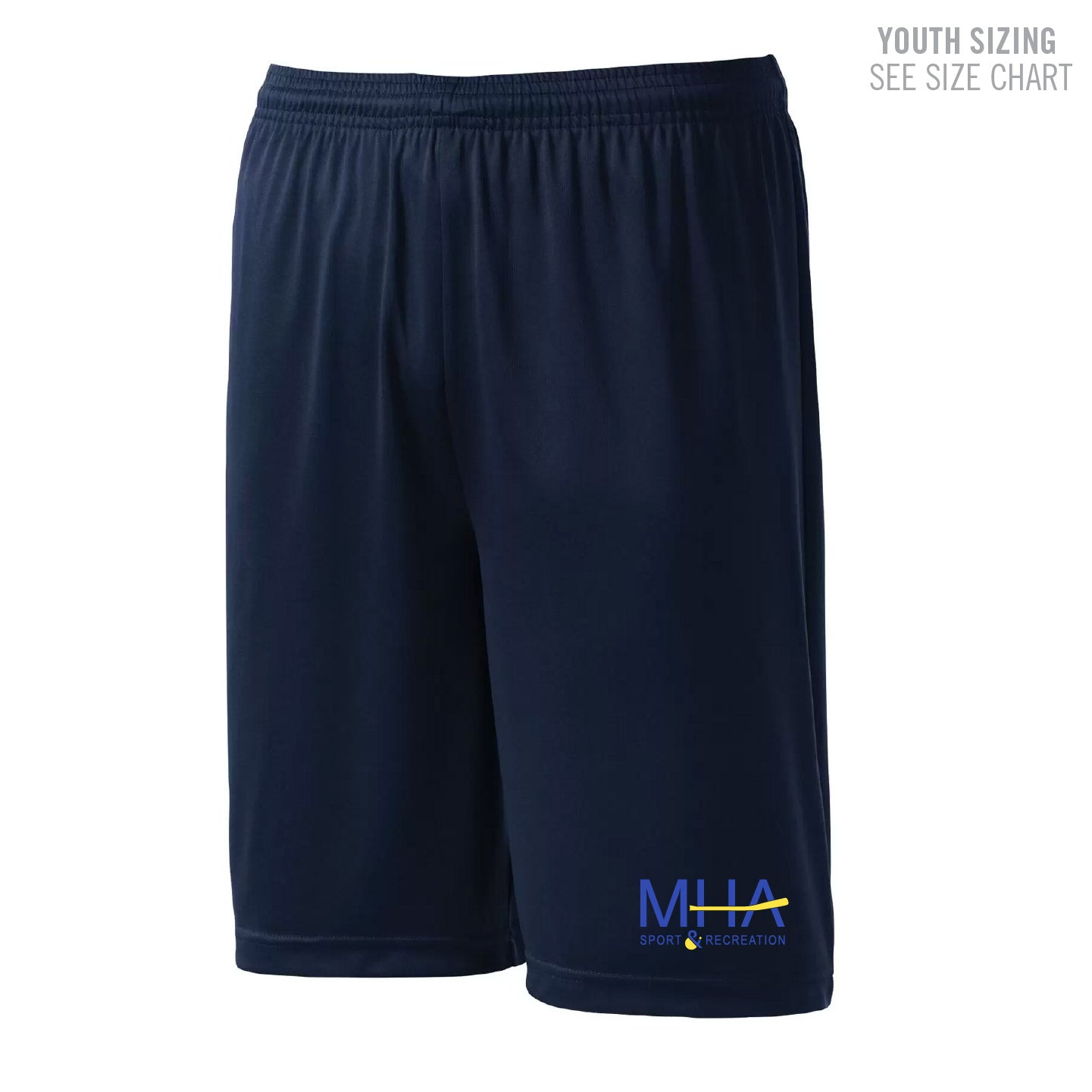 MHASR Logo YOUTH Performance Shorts (MHASRT003-Y355)