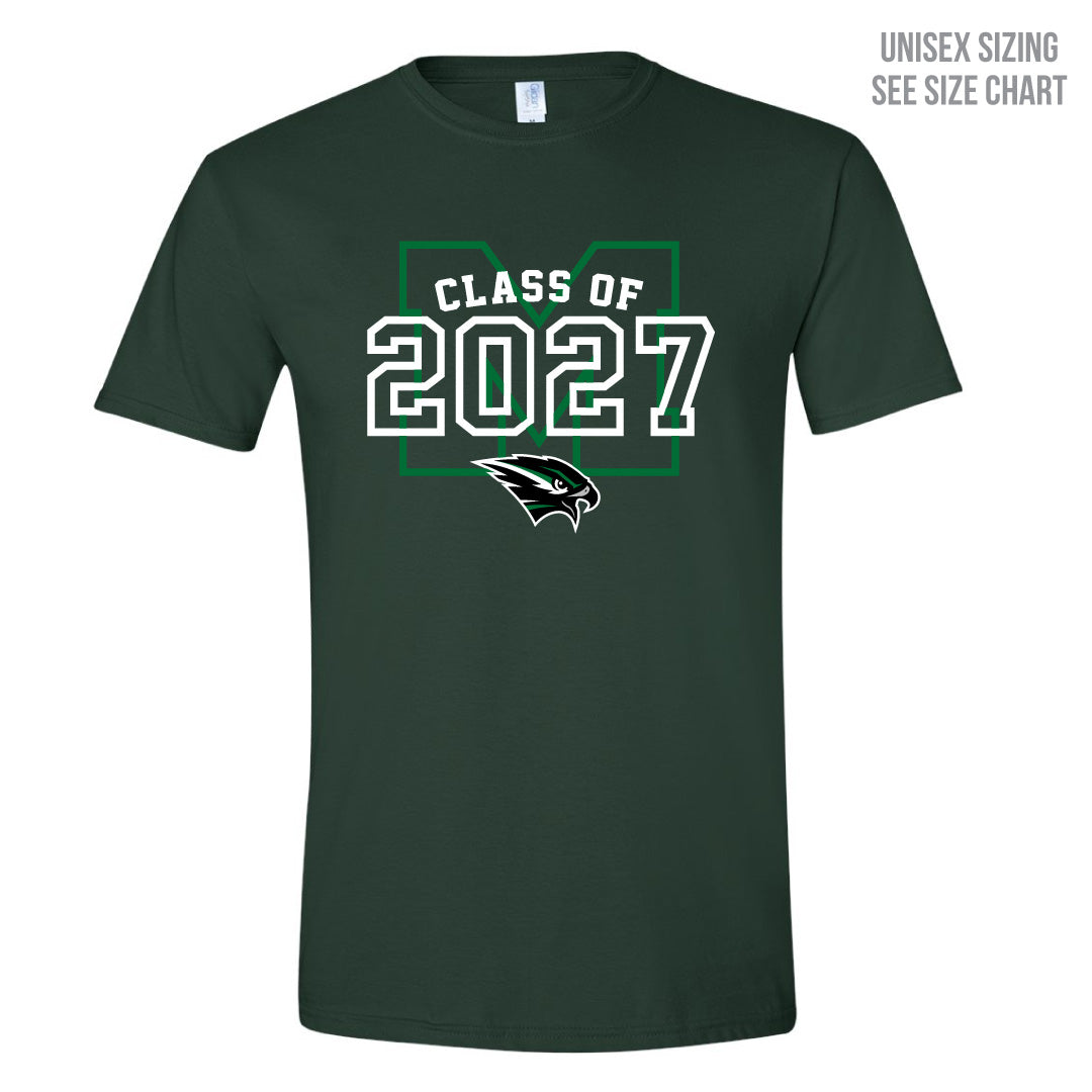 MHHS Grad 2027 Unisex T-Shirt (MHGR27T001-64000)