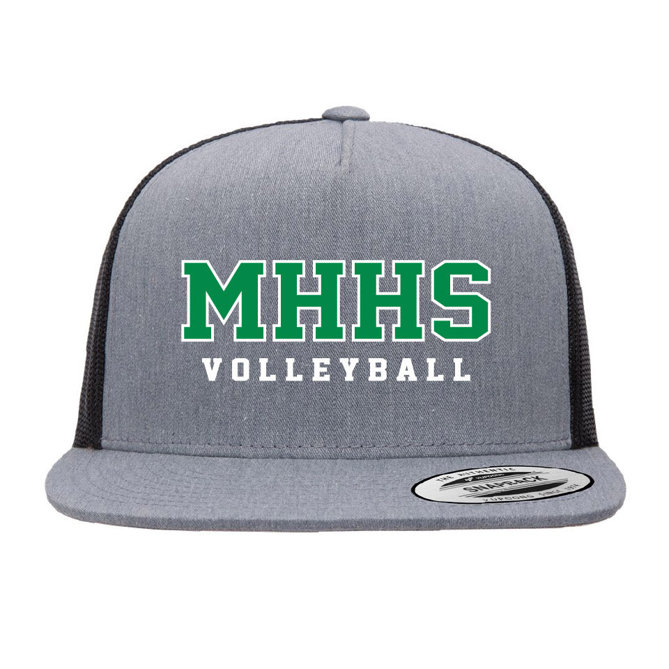MHHS Volleyball Flat Brim Trucker Hat (MHVB26T003-6006)