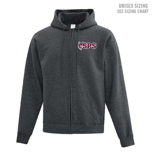 Seven Persons School ADULT Zip-Up Hoodie (SPST006-F2600)