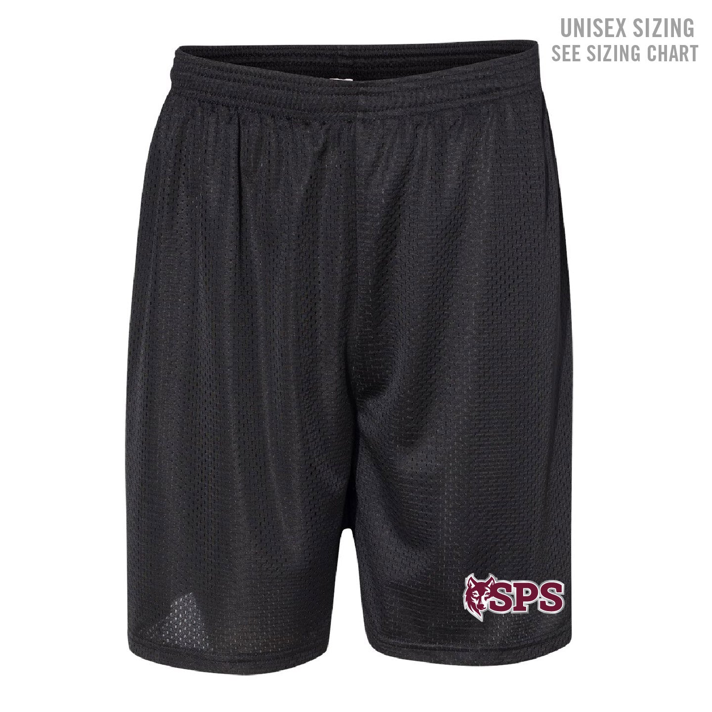 Seven Persons School ADULT Mesh Sport Shorts (SPST005-C2-5107)