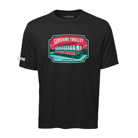 Sunshine Trolley Unisex Performance T-Shirt (TEFT015-S350)