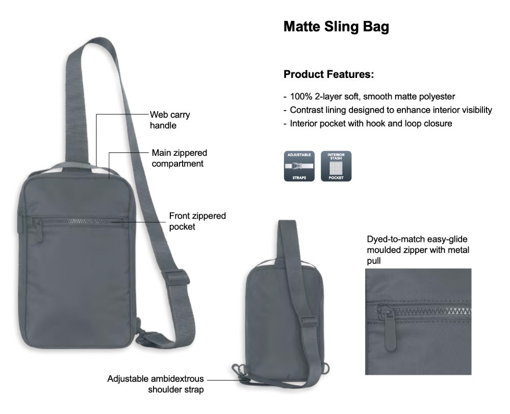 St. Louis School Crossbody Sling Bag (STLST005-KOI1802)