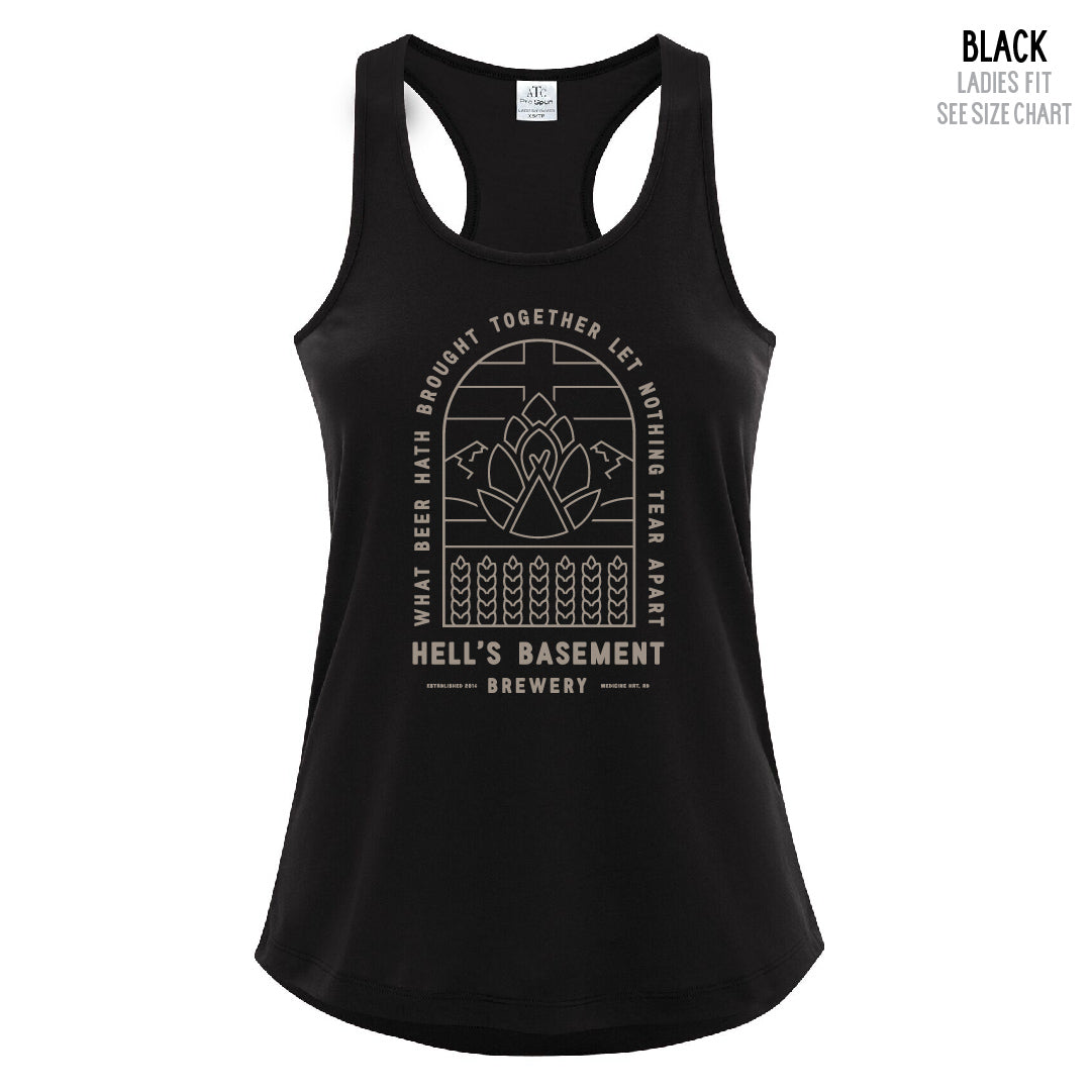 HBB Beer Together Ladies Racerback Tank (S3-ATC3604L)