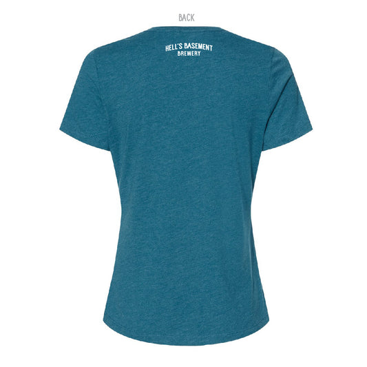 HBB Happy Hop Ladies Relaxed Fit T-Shirt (T7-6400CVC)