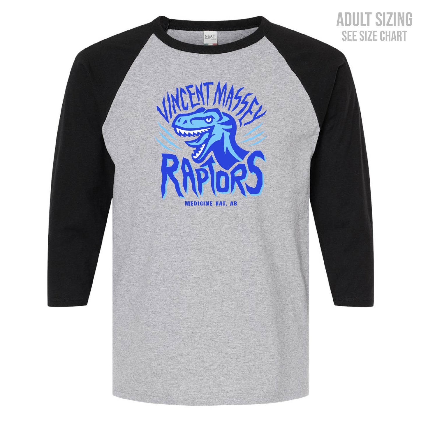 VM Full Colour Unisex Baseball T-Shirt (T1000-5540)